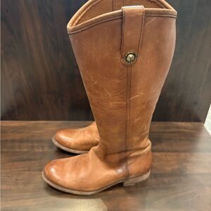 Frye Brown Leather Riding Boots